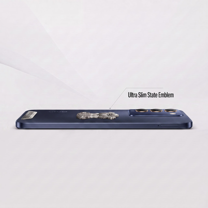 Vivo Y200e 5G Compatible Satyamev Jayate 3D Metal Emblem 2-in-1 Sticker