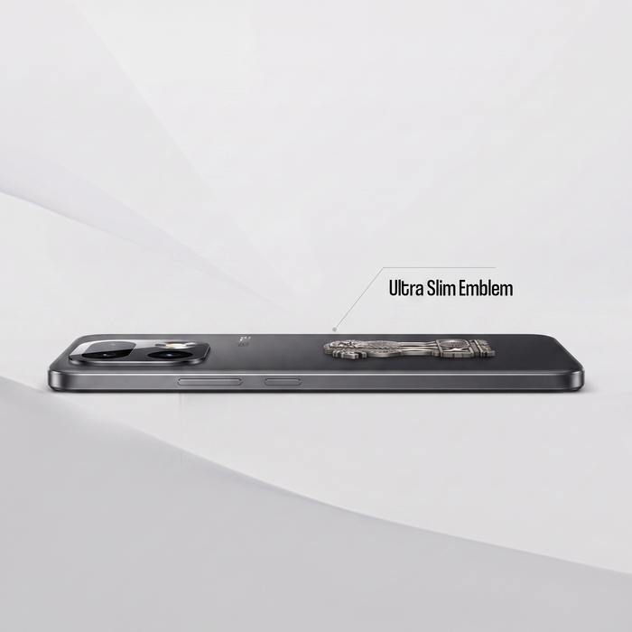 Realme 16 Pro+ 5G Compatible Satyamev Jayate 3D Metal Emblem Sticker