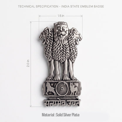 Oppo Reno 15 Pro Mini 5G Satyamev Jayate 3D Metal Leather Back Case