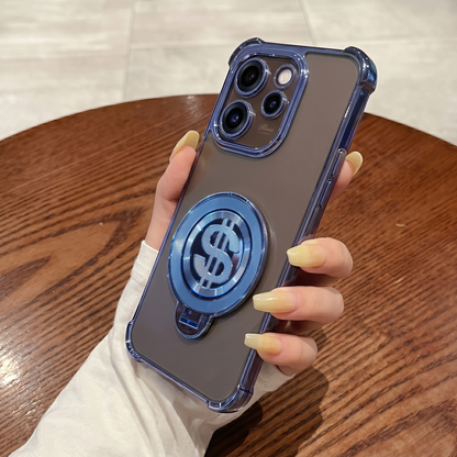Oppo Reno 15 Pro Mini 5G Four Corner Airbags 100% Original Astro Money Magnet Rotating Dollar Case