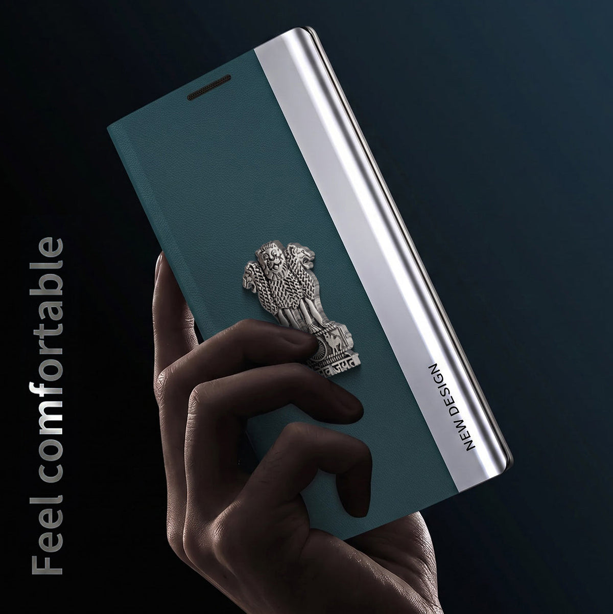 Redmi Note 15 Pro+ 5G Satyamev Jayate Flip Leather Case