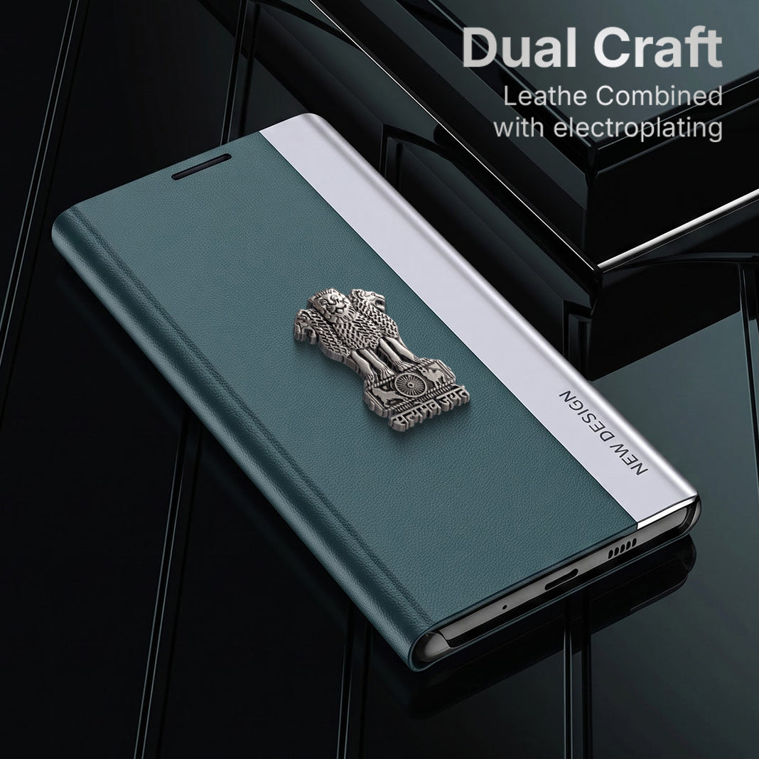 Vivo T5x 5G Satyamev Jayate Flip Leather Case