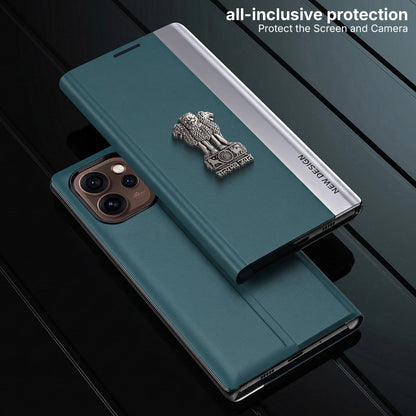 Oppo Reno 15 Pro Mini 5G Satyamev Jayate Flip Leather Case
